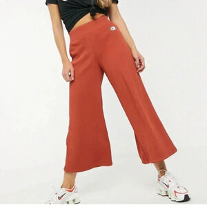 Nike Women's Orange Wide-Leg Pants
